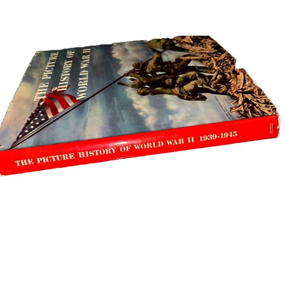 Collier's The Picture History of World War II 1939-1945 Grosset & Dunlap 1946 - Picture 3 of 7